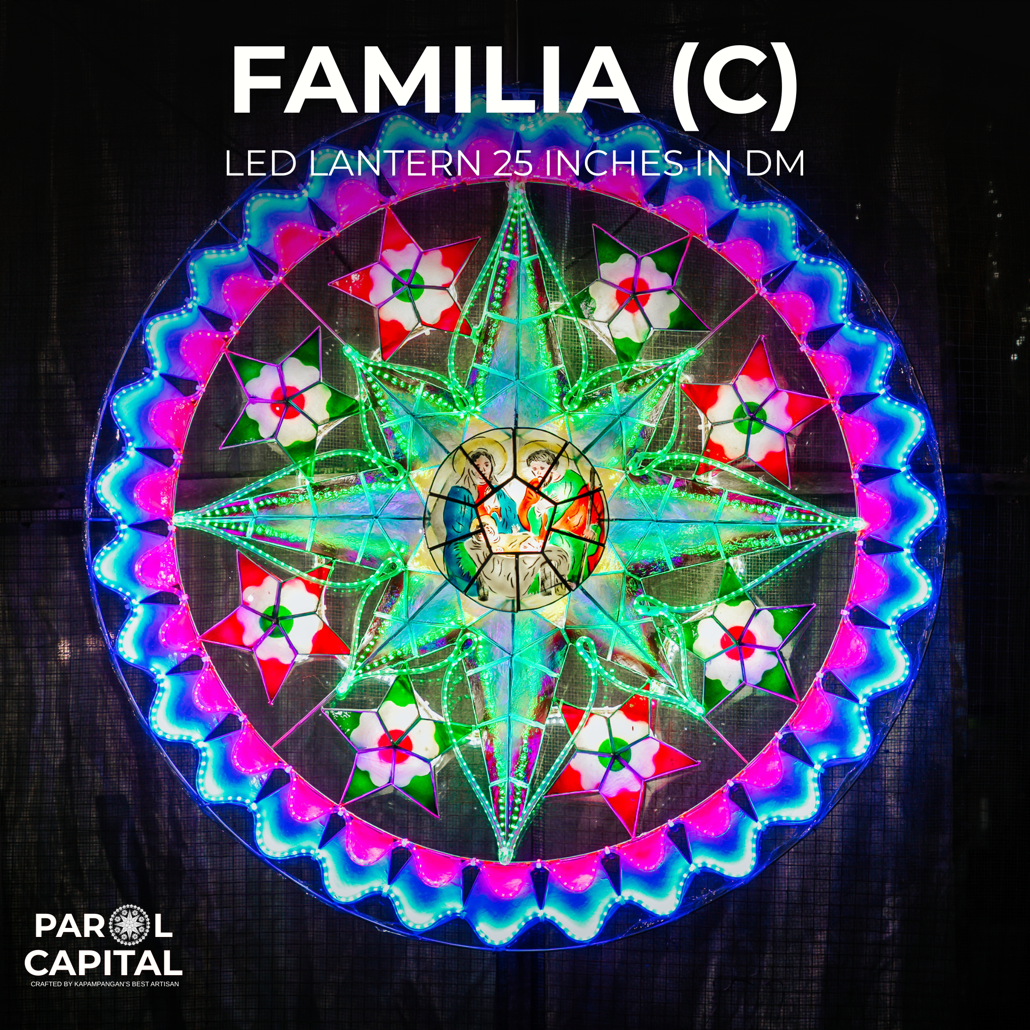 Familia (Colored Version) (25 inches)