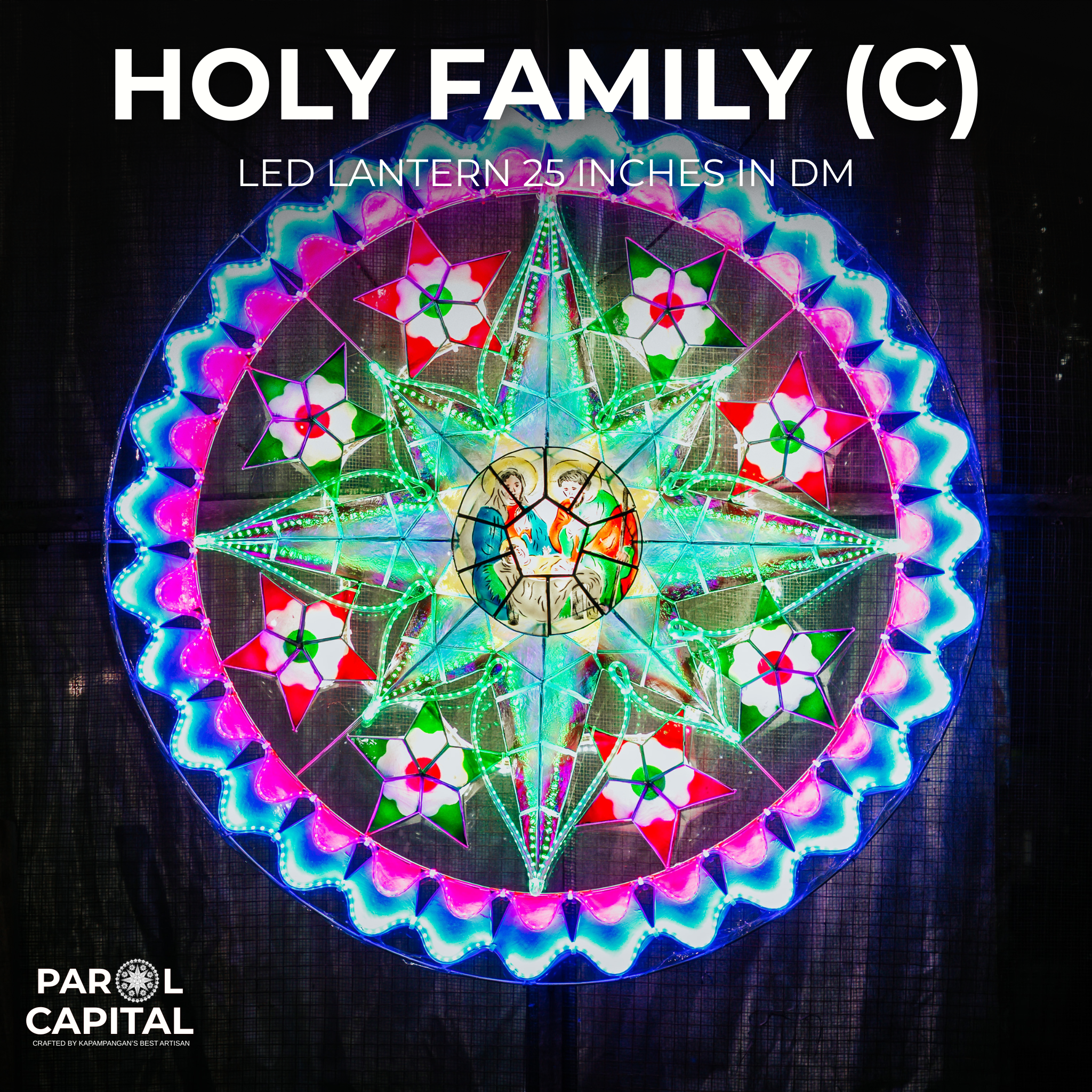 Holy Family (Colored Version) (25 inches)