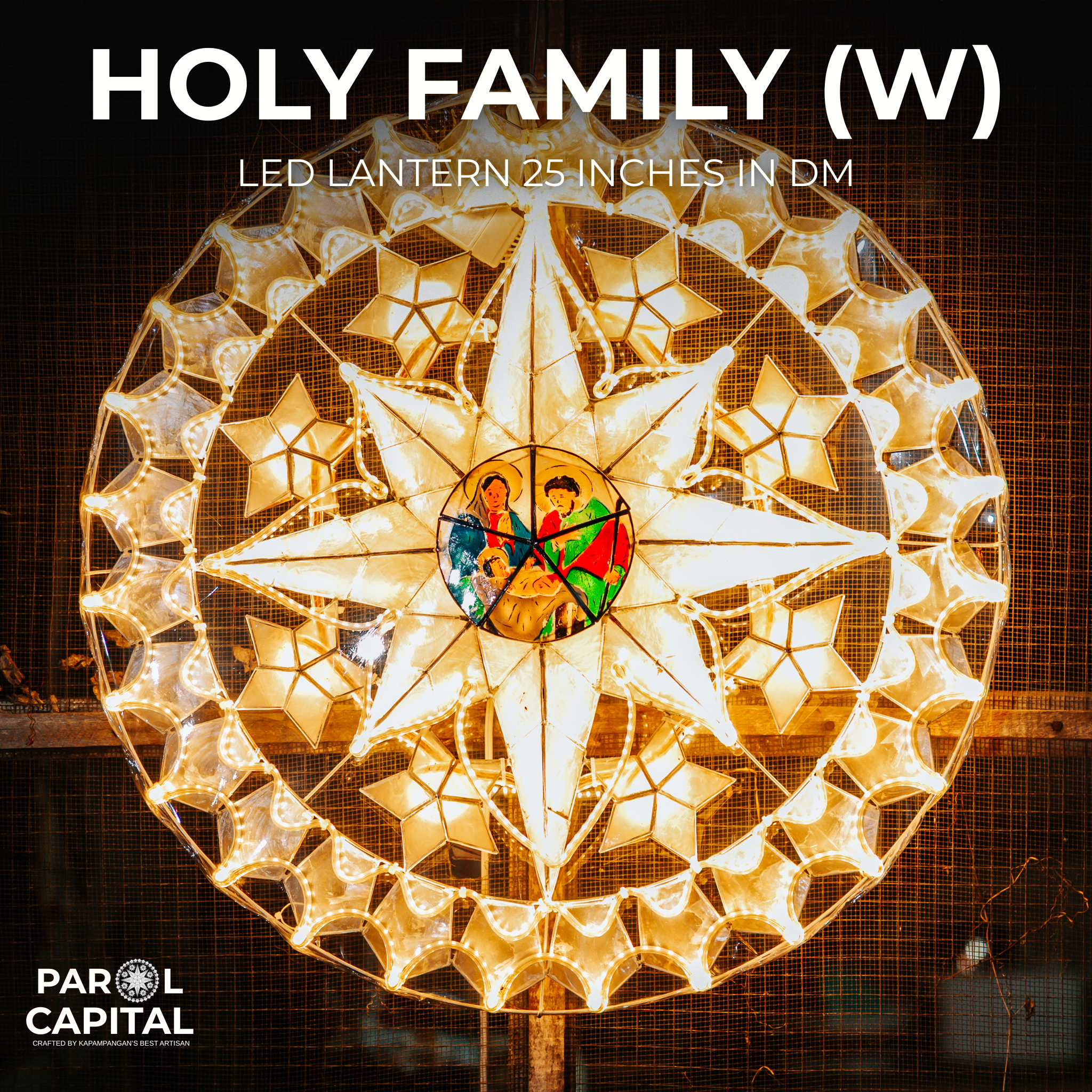 Holy Family (White Version) (25 inches)