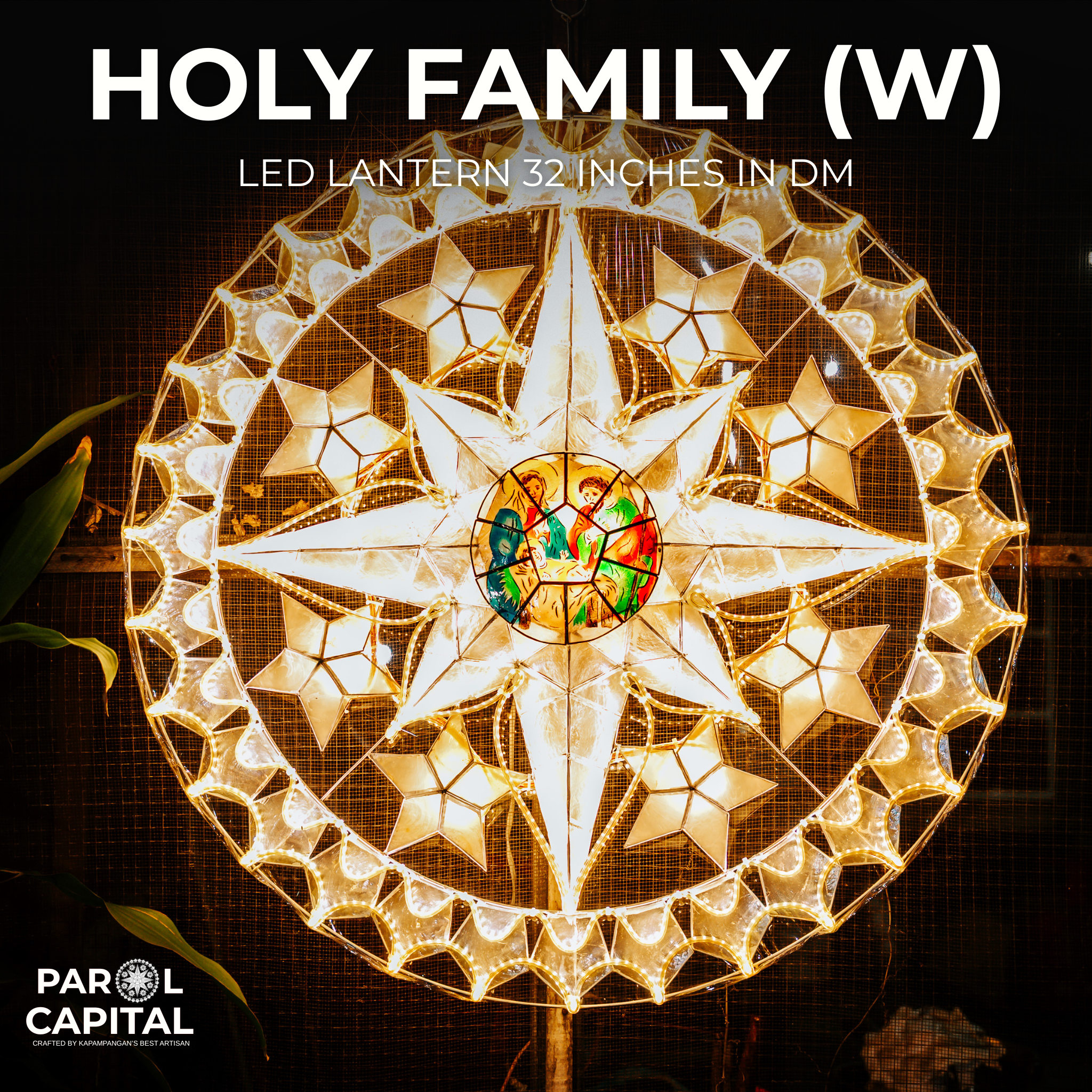 Holy Family (White Version) (32 inches)
